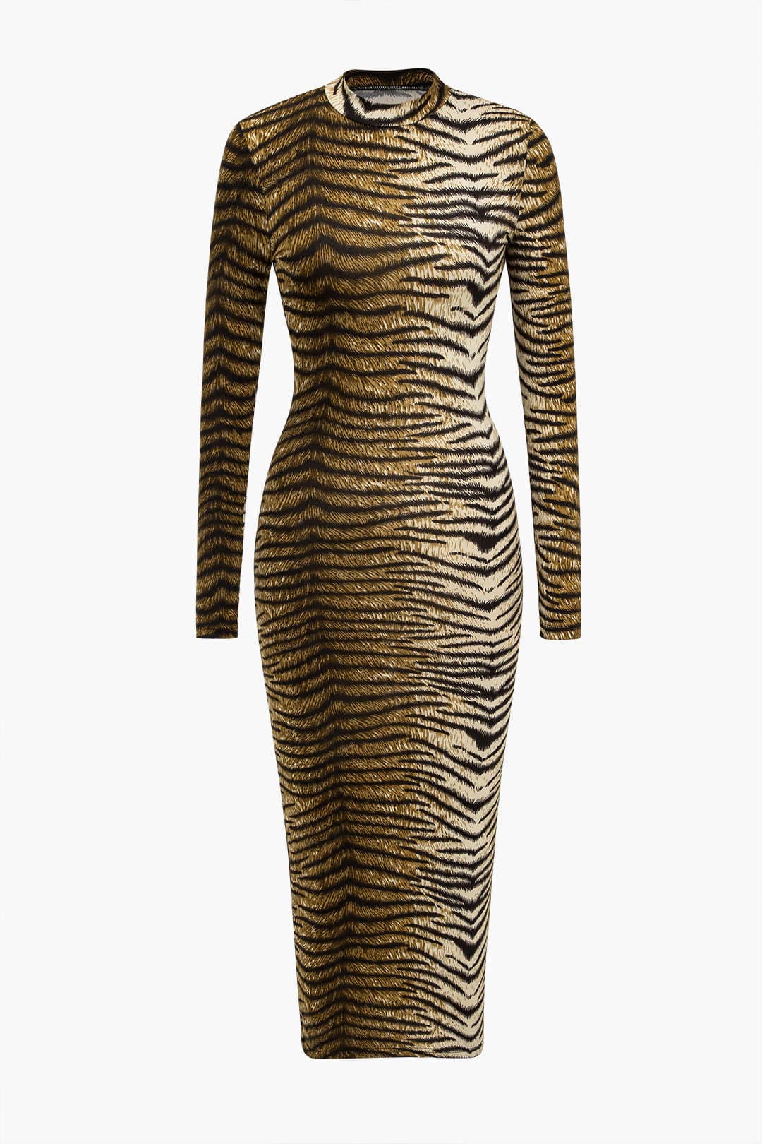 Leona | Elegante Leopard-Print Midikleed – Wild & Stijlvol