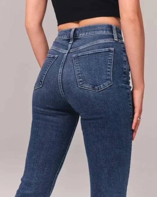 Noah | Stijlvolle Jeans met Hoge Taille