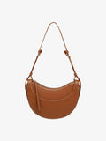 Amily | Verstelbare Schouderriem Gebogen Crossbody-Tas met Kwastje