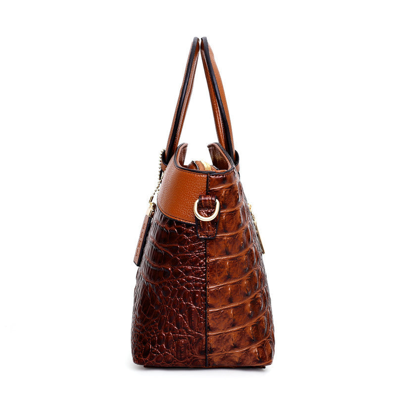 Vesper™ Luxe Handtas met Krokodillenpatroon