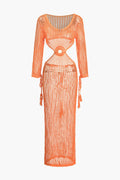 Kate | Boho-Strandjurk met Cut-Outs – Perfect voor Zomer & Vakantie