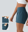 Johanna | Multifunctionele 2-in-1 Yoga Shorts met Zakken