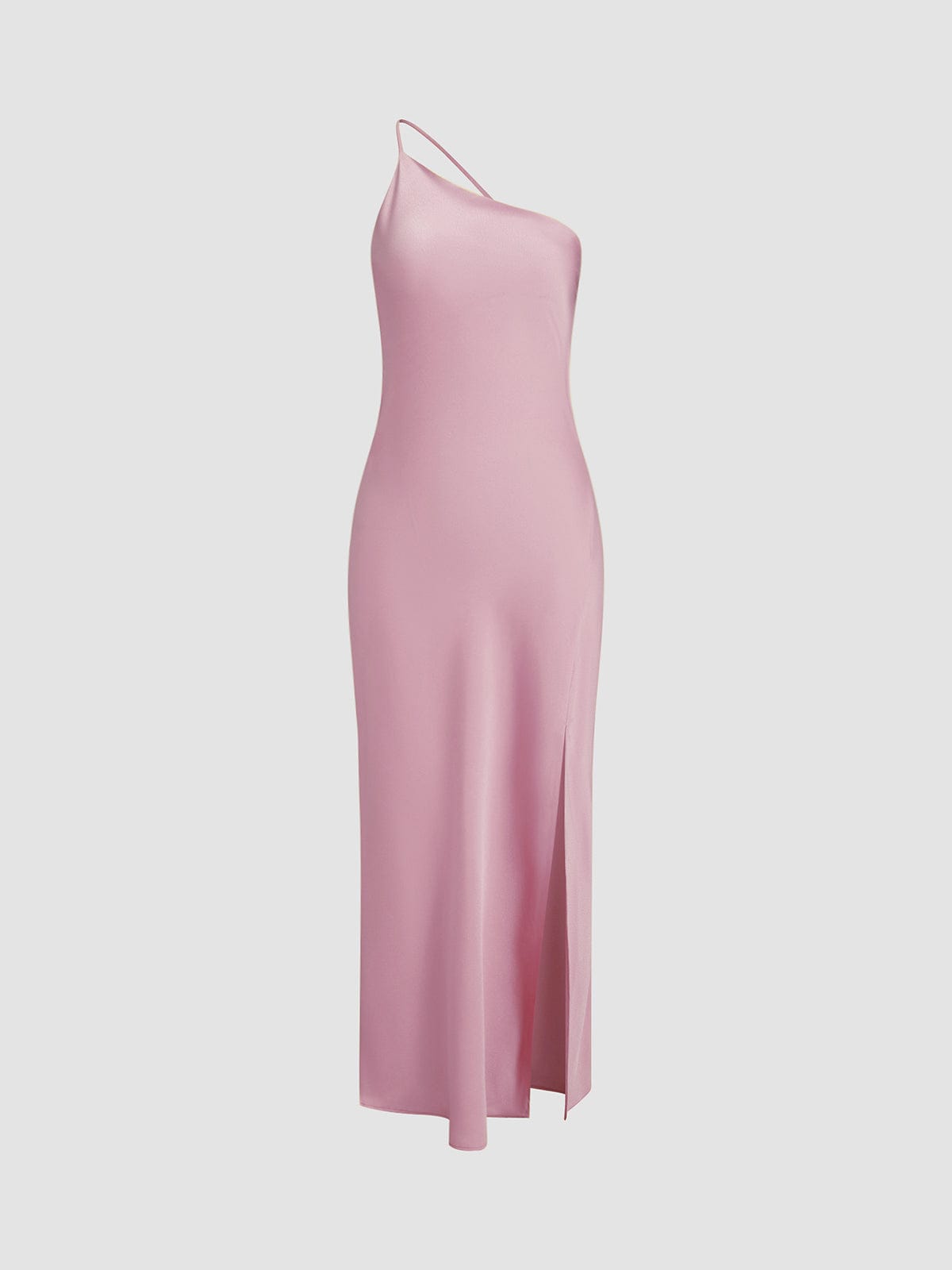 Katharina | Elegante Rugloze Satijnen Jurk voor Bruiloft en Feest