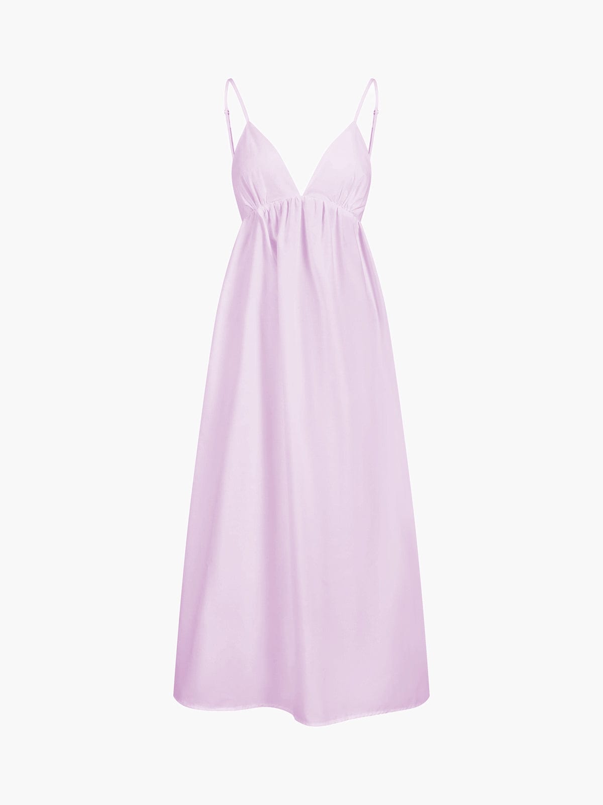 Elena | Rugloos Maxi-jurk met Cut-Out – Tijdloze Zomer-Elegantie