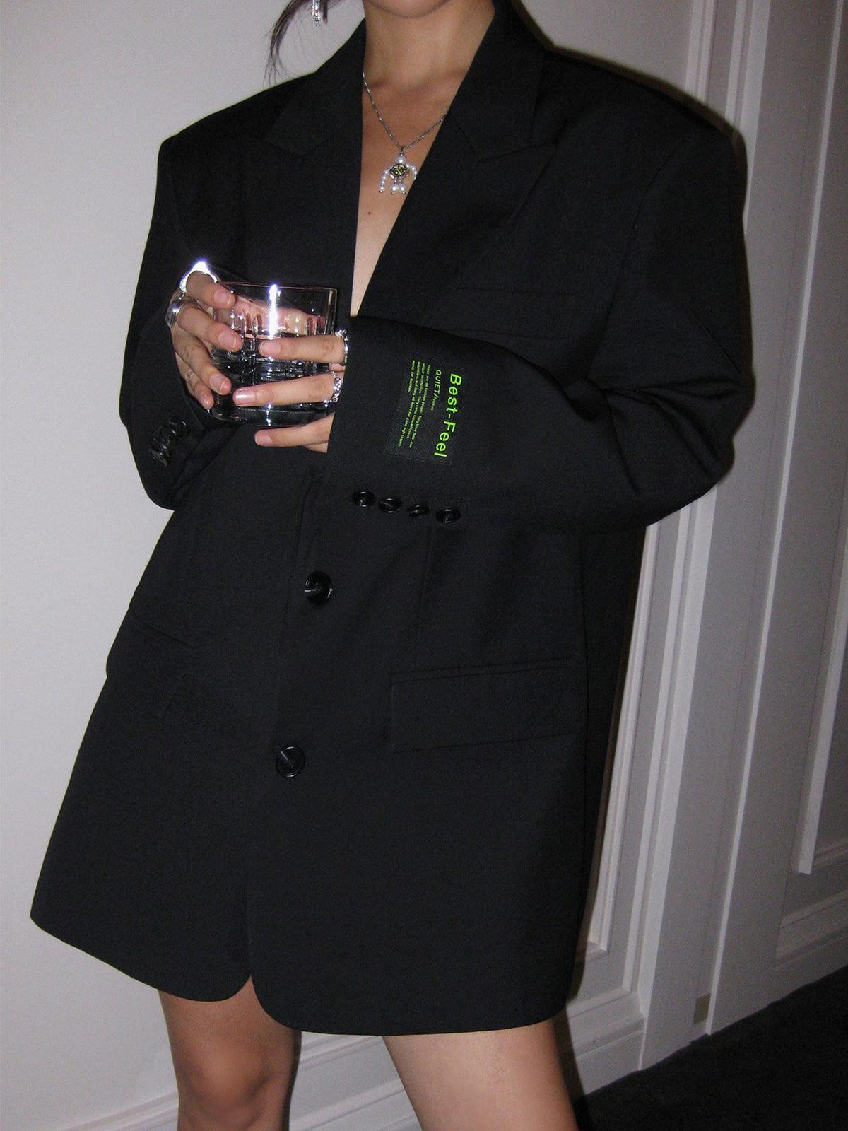 Aisley | Oversized Klassieke Blazer met Revers