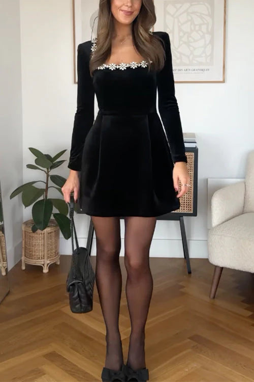 Yassy | Velvet Elegant Jurk