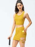 Liora | Sportieve Minirok met Zakken & Strappy-Detail