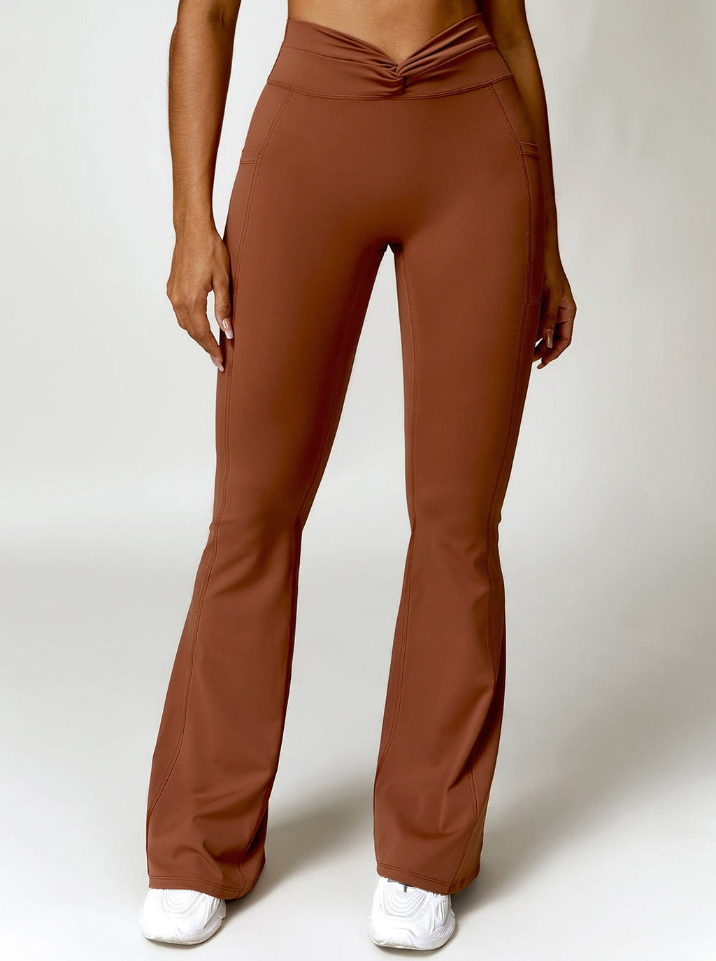 Serafina | Hoge Taille Flared Leggings met Figuurvormend Snit