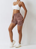 Athlina | Naadloze Hoge Taille Scrunch Shorts