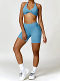 Iliane | Effen Naadloze Fitnessshorts
