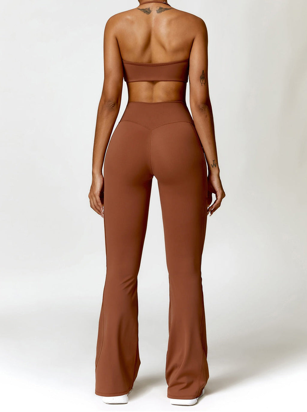 Serafina | Hoge Taille Flared Leggings met Figuurvormend Snit