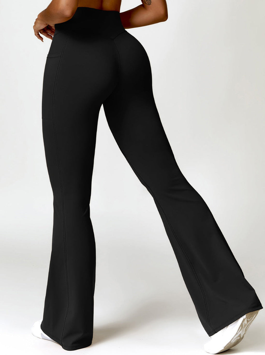 Elena | Hoge Taille Bootcut Leggings met Zakken