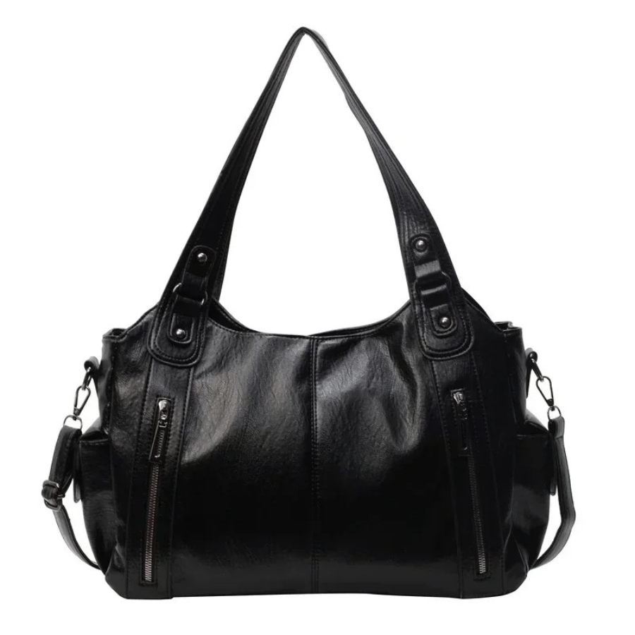 Liv™ Dames Leren Schoudertas