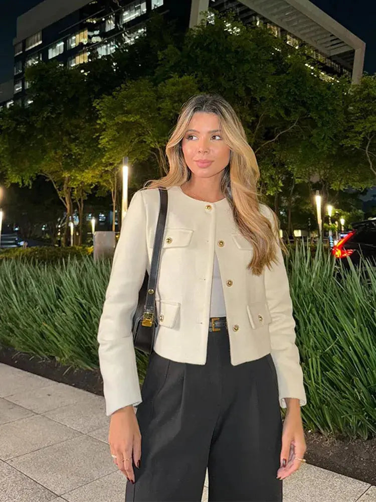 Susie | Klassieke Tweed Blazer