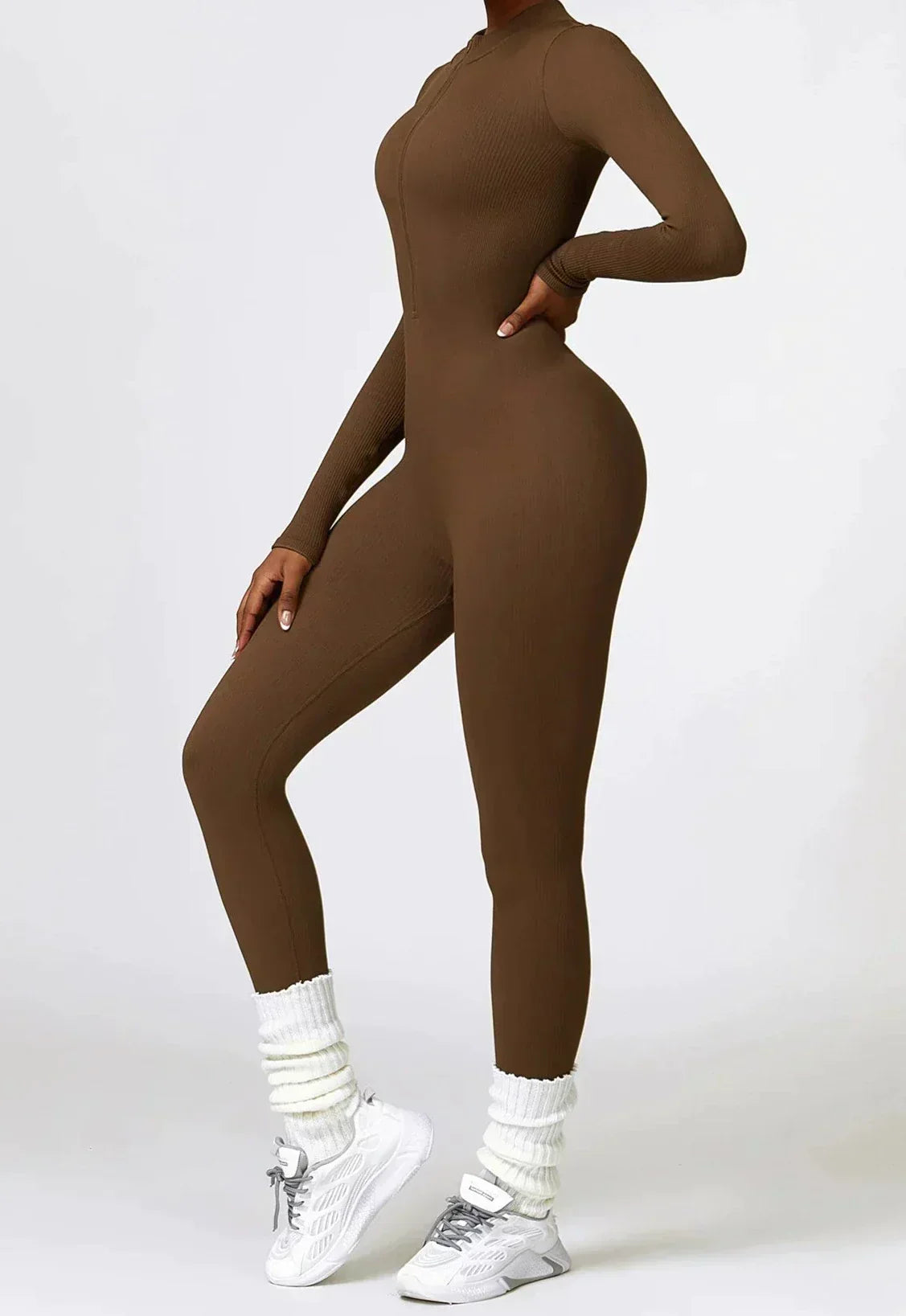 Athlora | Naadloze Fit Aktiver Jumpsuit