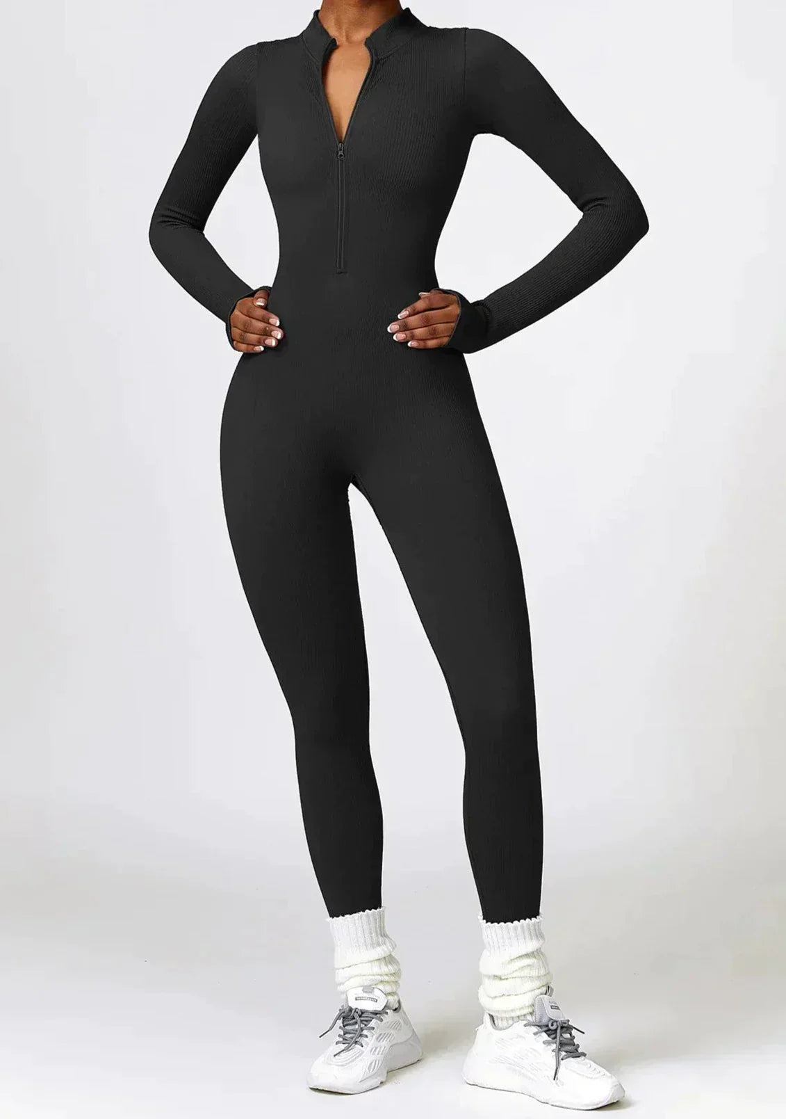 Athlora | Naadloze Fit Aktiver Jumpsuit