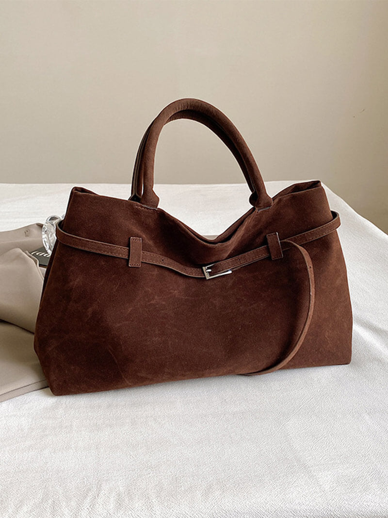 Zella | Luxe Dames Handtas van Suède