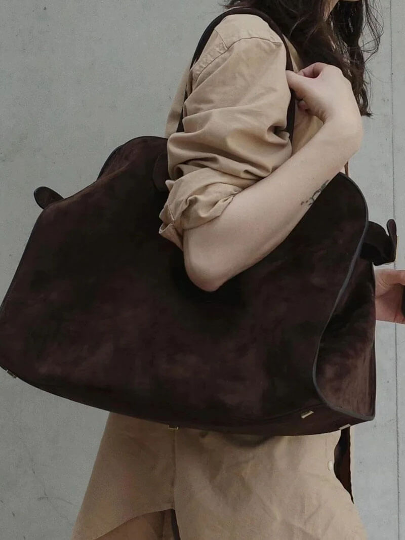 Henna | Tas uit hoogwaardig suede