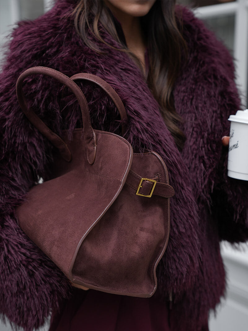 Henna | Tas uit hoogwaardig suede