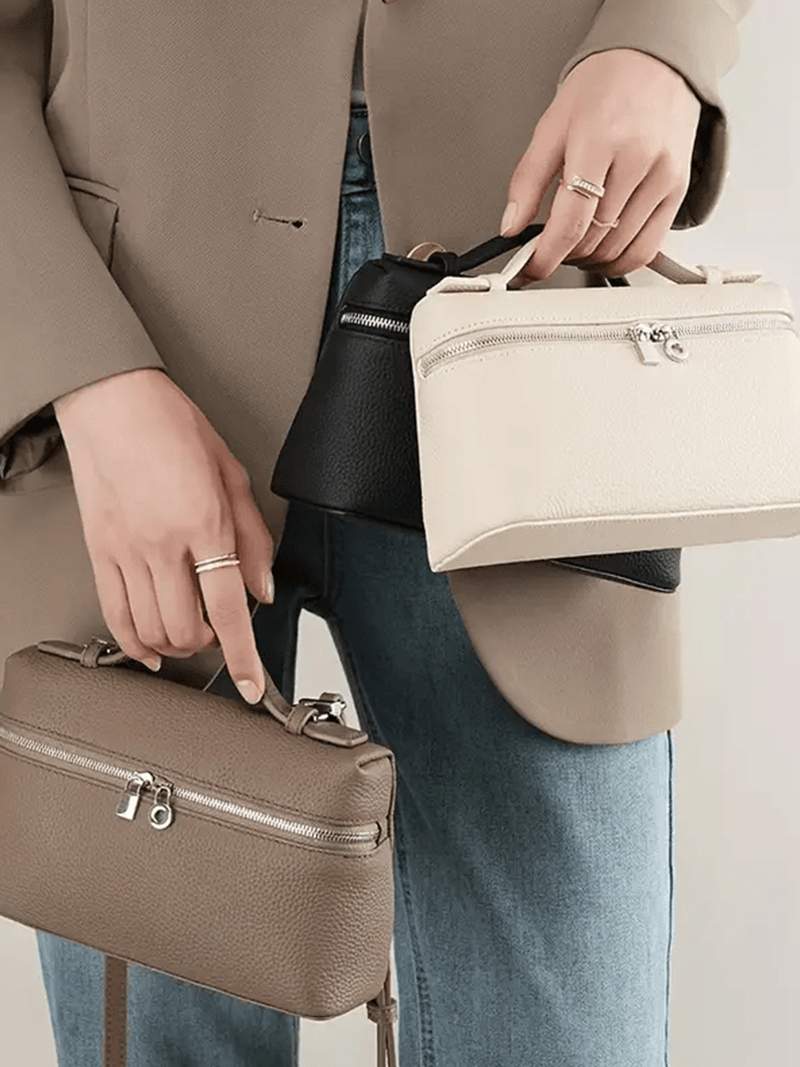 Loreen | Tas van gestructureerd kunstleer