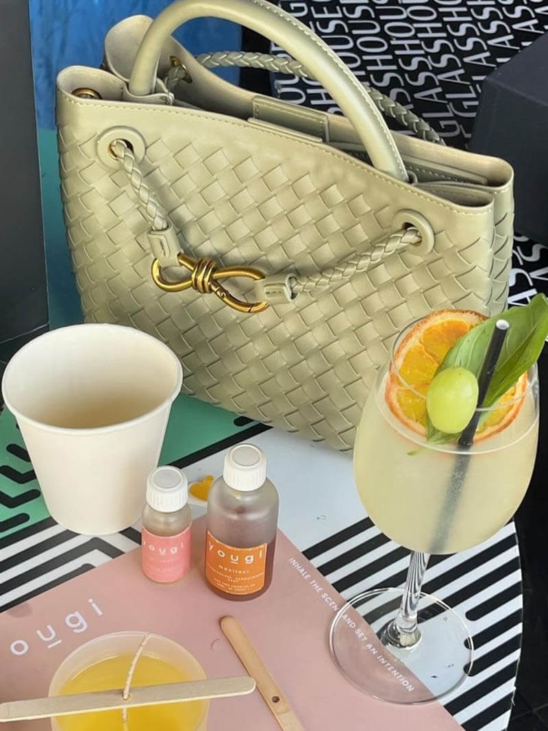 Carlee | Gevlochten Mini-Tas met Elegante Accent