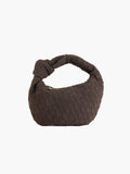 Ilyse | Gevlochten Mini-Tas van Suède