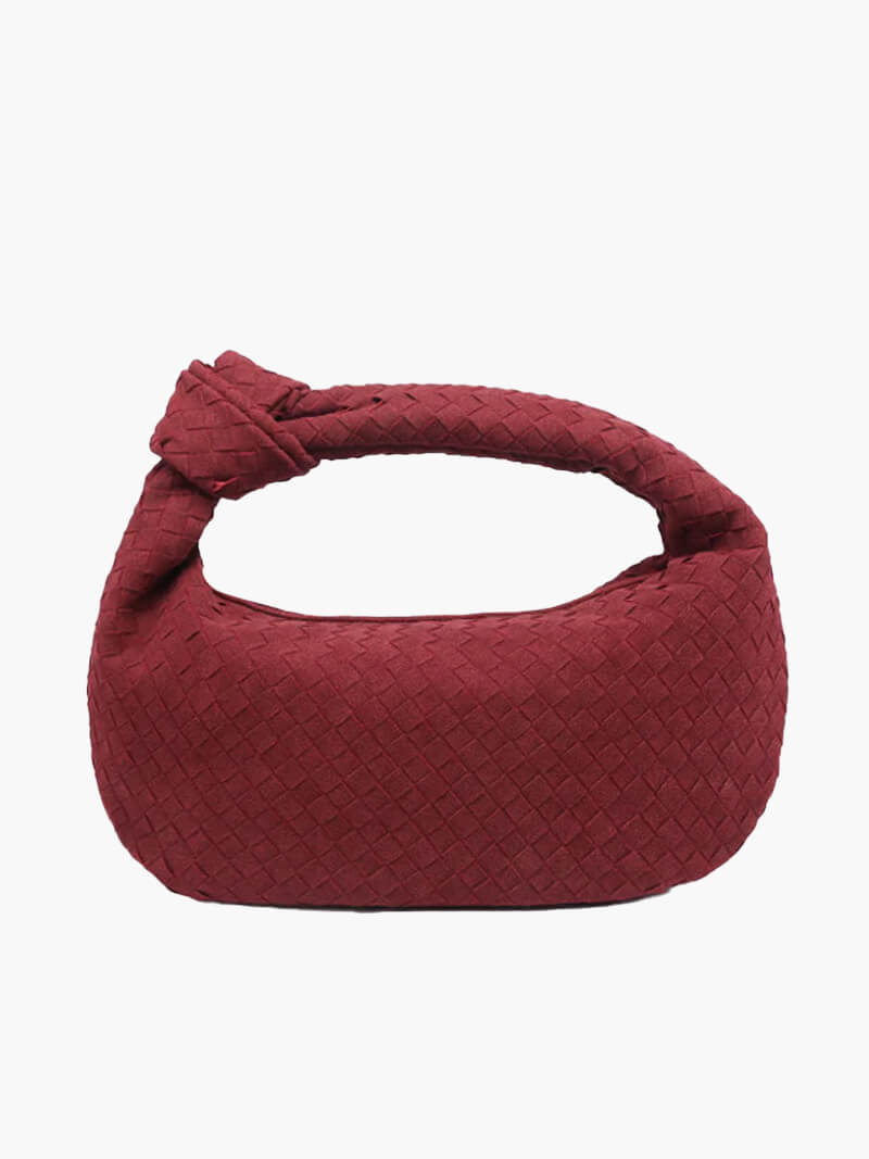 Elicia | Gevlochten Hobo-Tas met Knoopdetail – Stijlvol en Uniek
