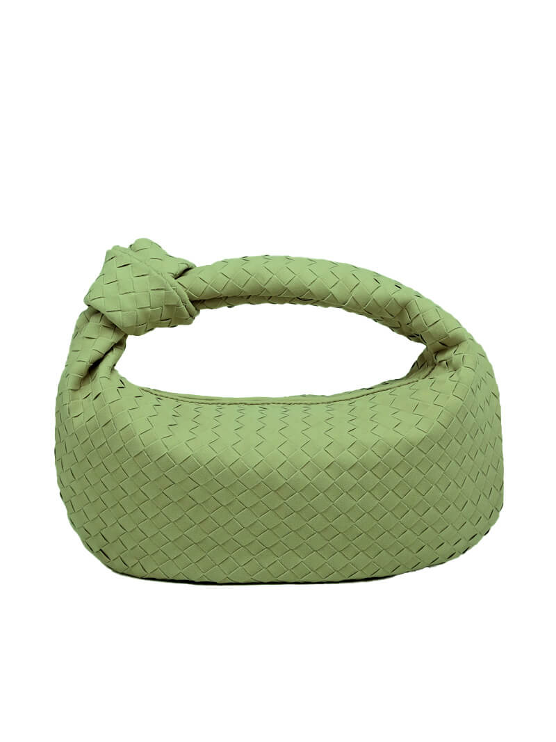 Elicia | Gevlochten Hobo-Tas met Knoopdetail – Stijlvol en Uniek
