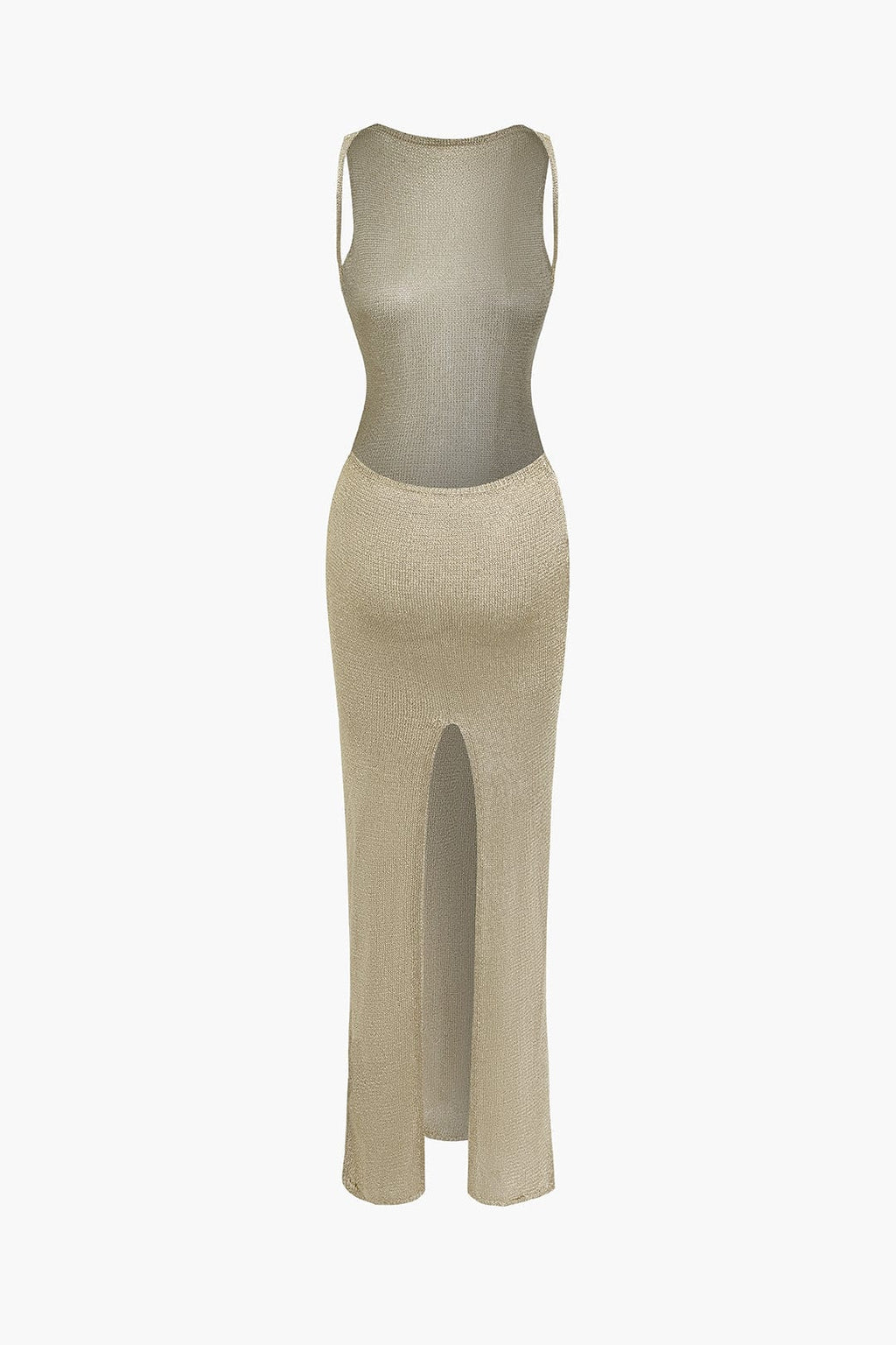 Lisa | Glamoureuze Rugloze Maxi-jurk – Elegantie ontmoet Verleiding