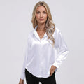 Elegante Blouse met V-hals en Soepele Pasvorm