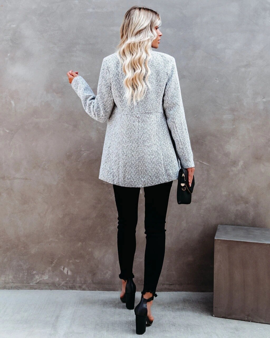 Malina - Stijlvolle Tweed Blazer