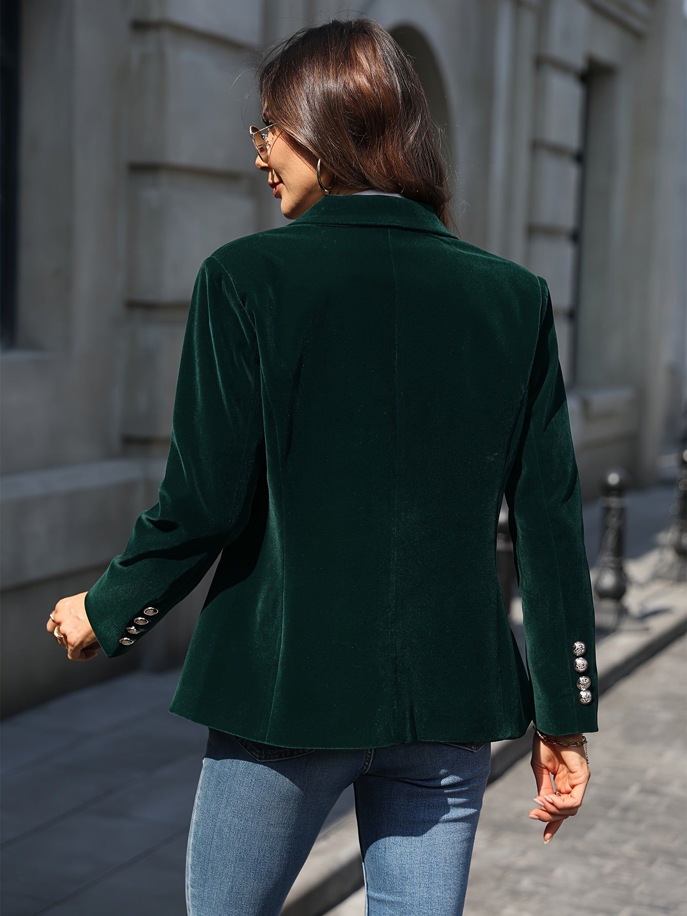 Maelis - Fluwelen Blazer voor Vrouwen