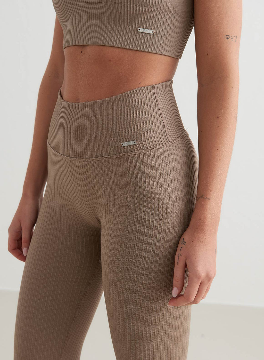 Noa | Naadloze Geribbelde Leggings
