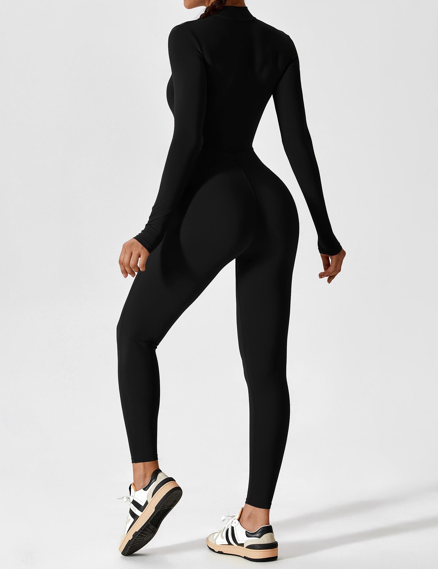 Lina | Naadloze Full-Zip Bodysuit