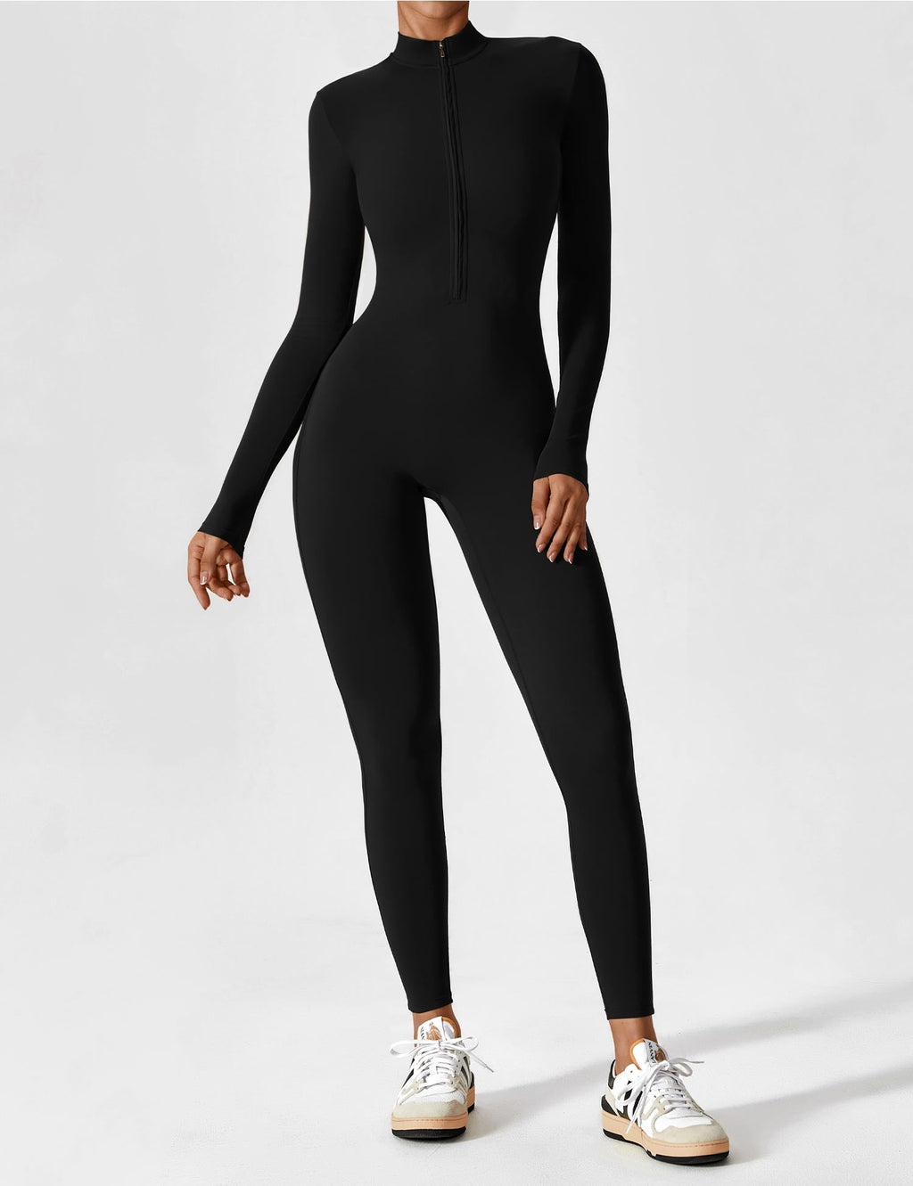 Lina | Naadloze Full-Zip Bodysuit