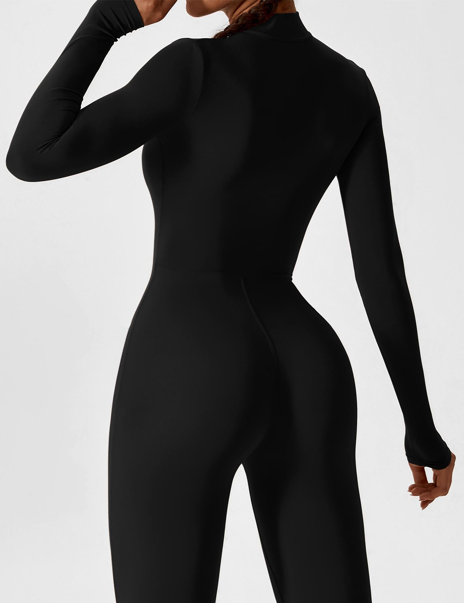 Lina | Naadloze Full-Zip Bodysuit