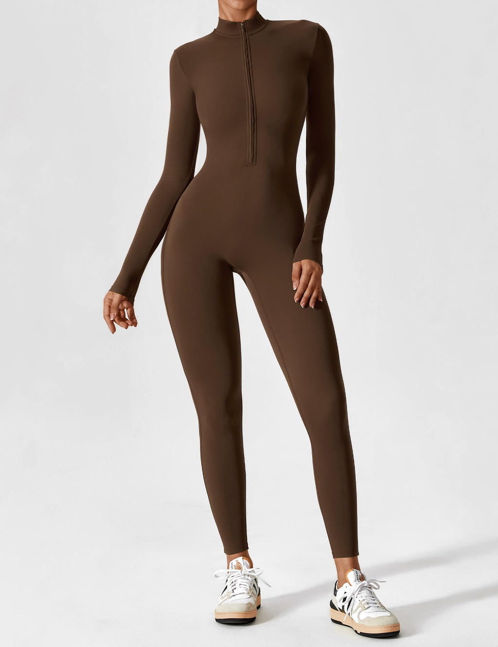 Lina | Naadloze Full-Zip Bodysuit