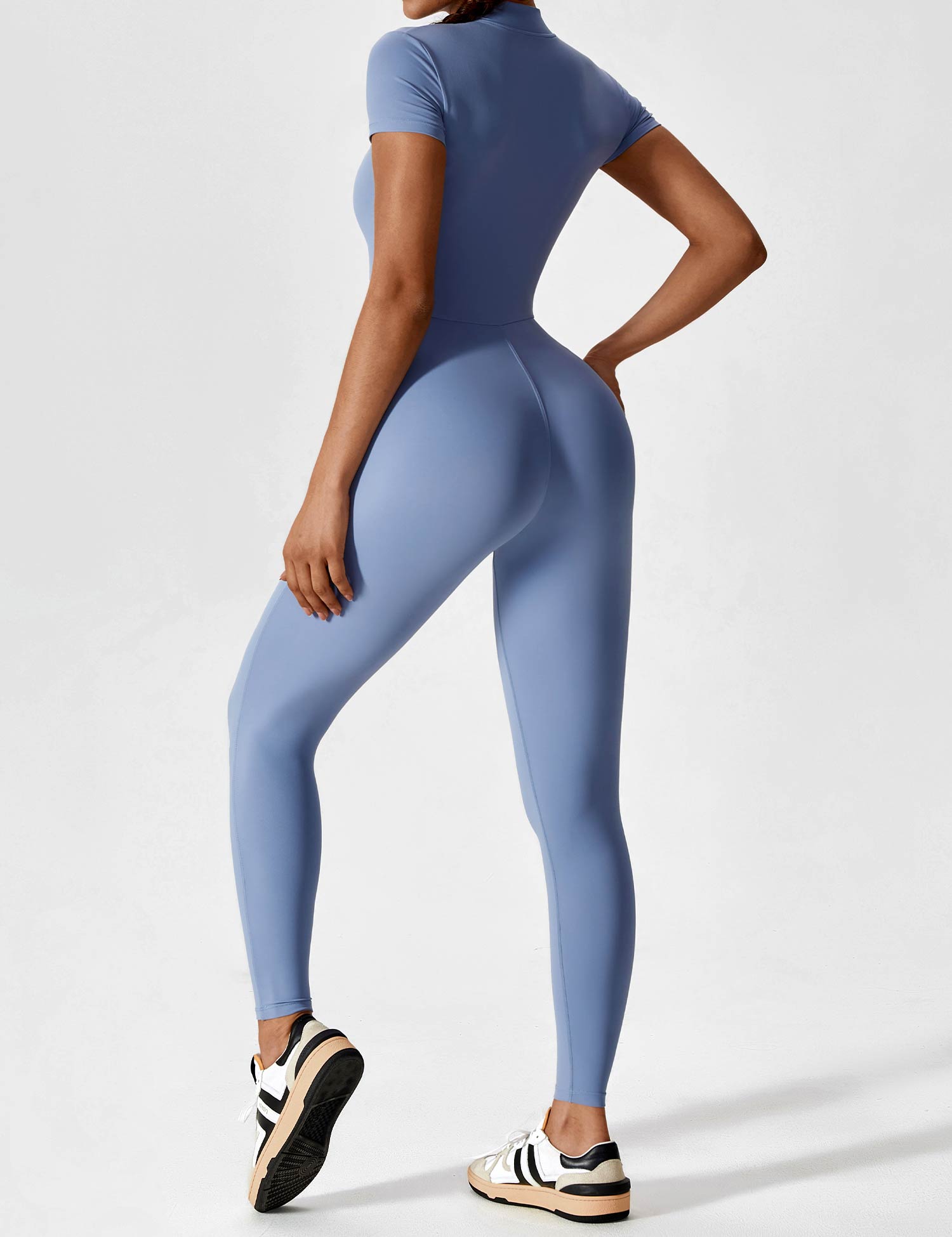 Lina | Naadloze Full-Zip Bodysuit