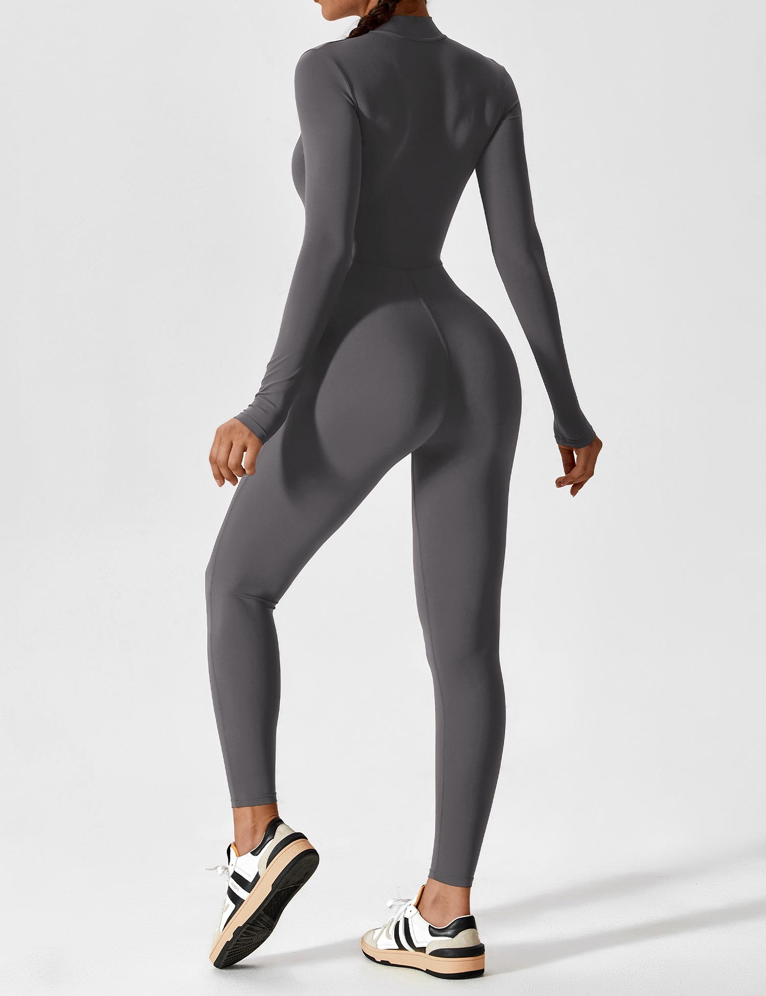 Lina | Naadloze Full-Zip Bodysuit