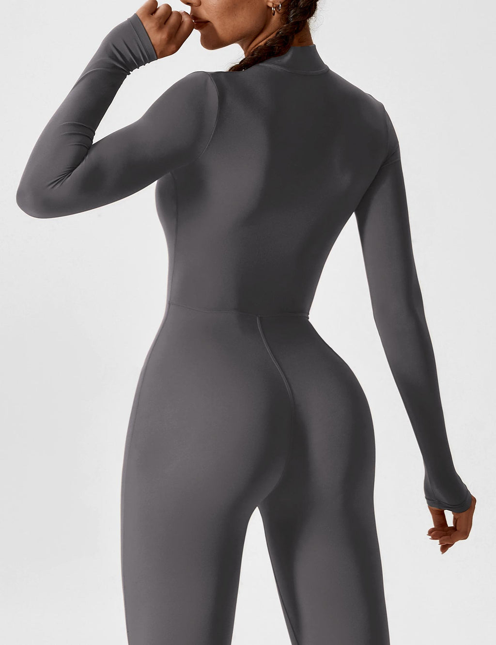 Lina | Naadloze Full-Zip Bodysuit