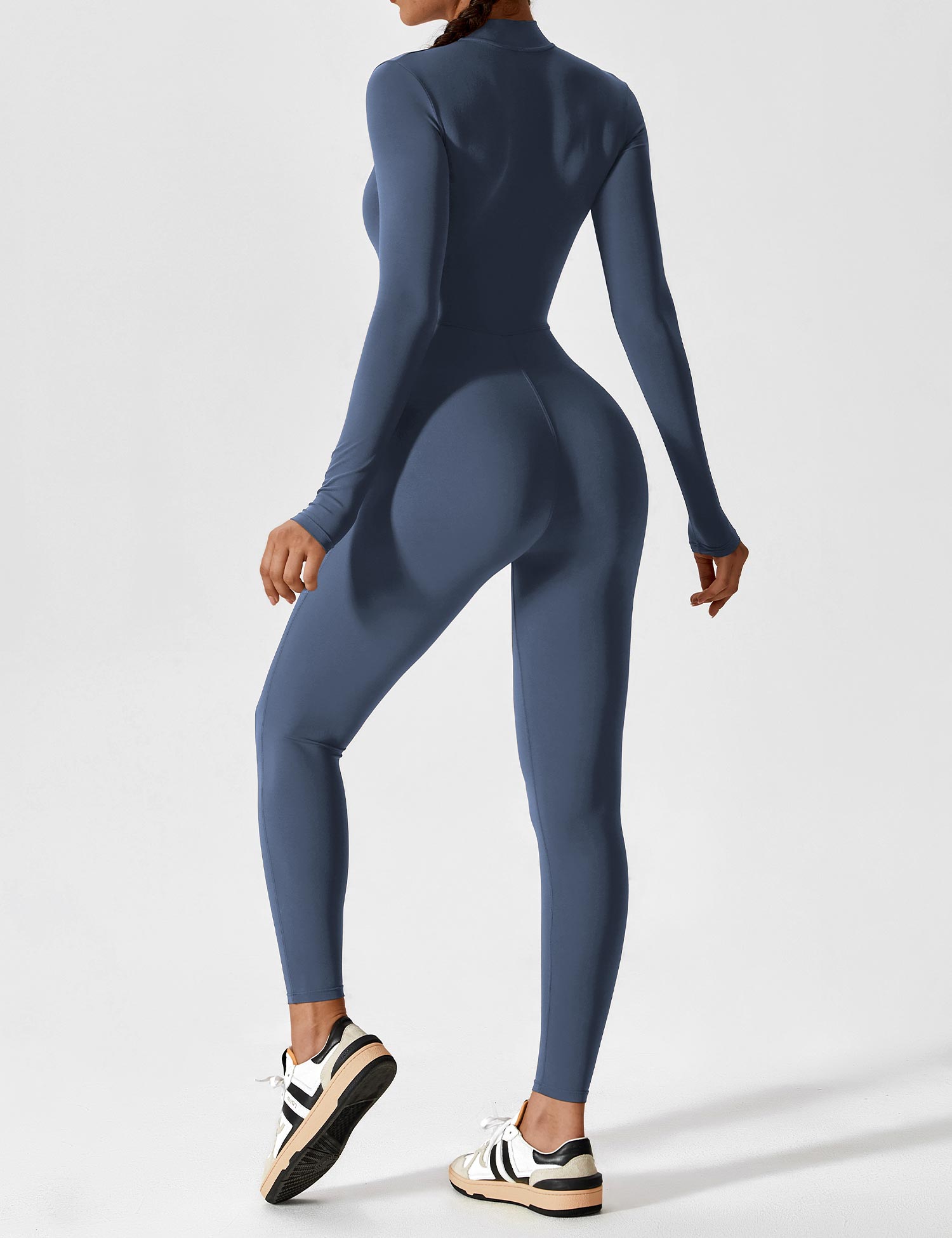 Lina | Naadloze Full-Zip Bodysuit