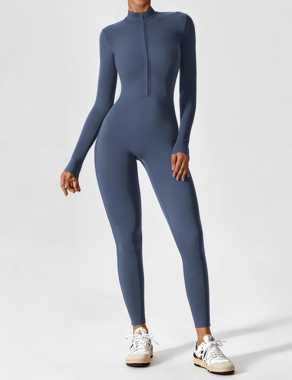 Lina | Naadloze Full-Zip Bodysuit