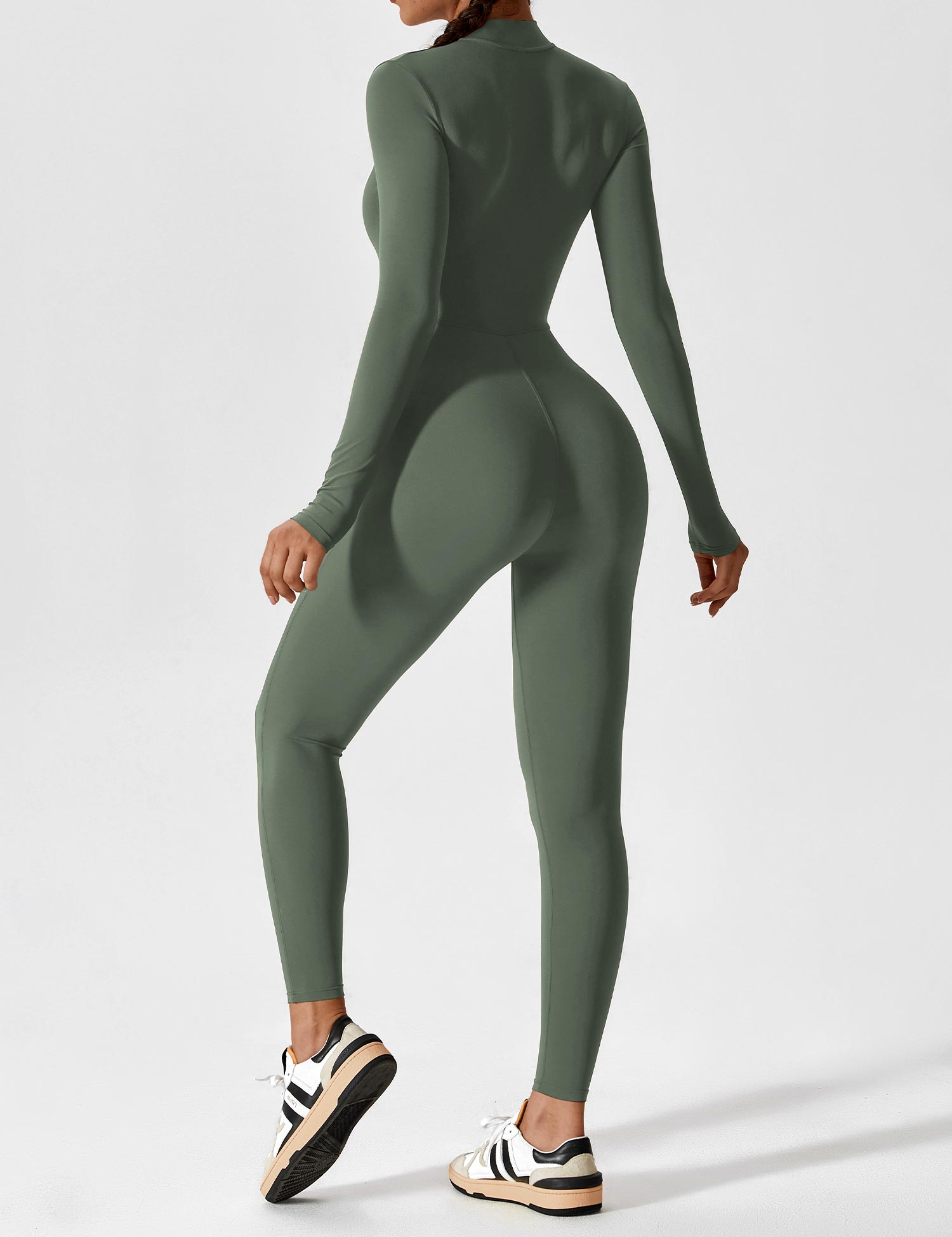 Lina | Naadloze Full-Zip Bodysuit